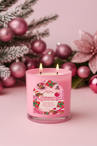 Cashmere + Nectarine Eco Candle | Eco-friendly Candles Australia