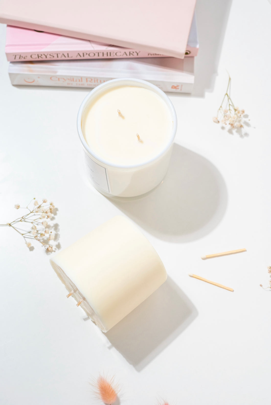 Unscented Candle Refill | 60 Hour Burn | Eco-friendly Candles Australia
