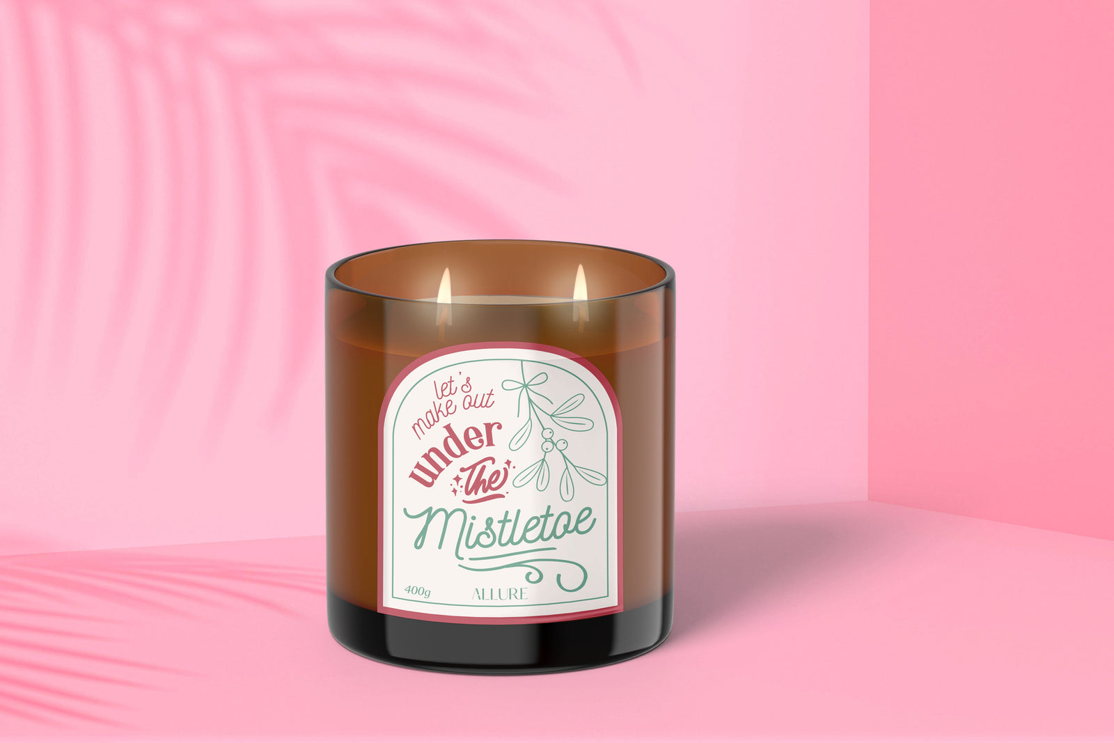Under The Mistletoe Refillable Eco Candle | Eco-friendly Candles Australia