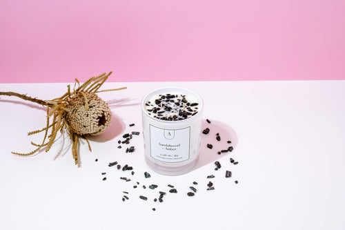 Sandalwood + Amber Refillable Eco Candle | Eco-friendly Candles Australia